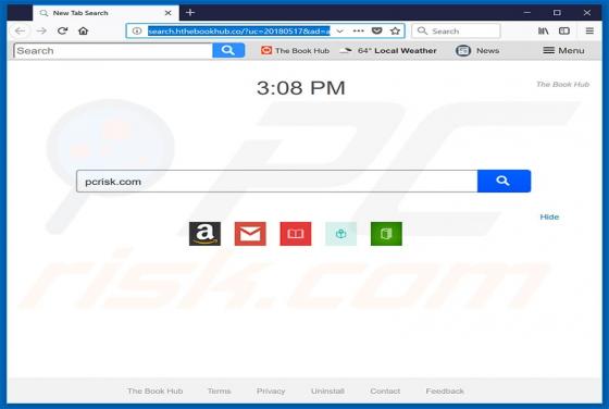 Search.hthebookhub.co Redirect