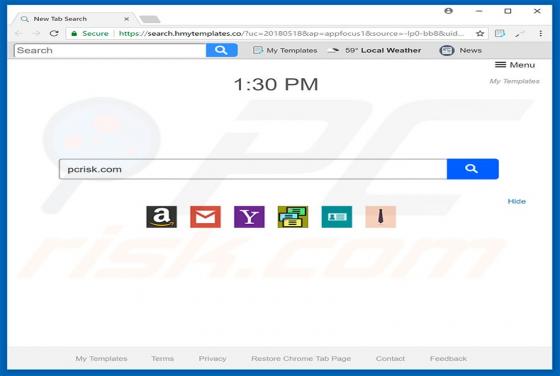 Search.hmytemplates.co Redirect