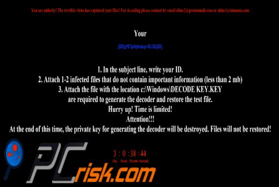 Mr.Dec Ransomware