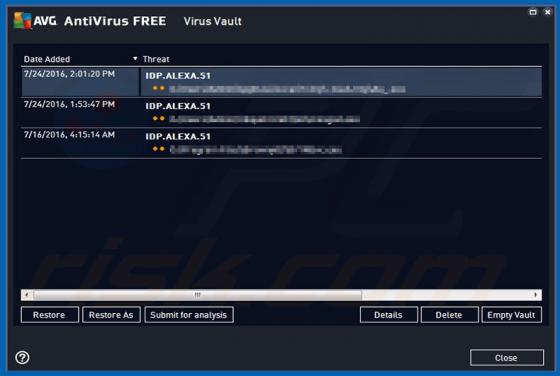 Idp.alexa.51 Virus