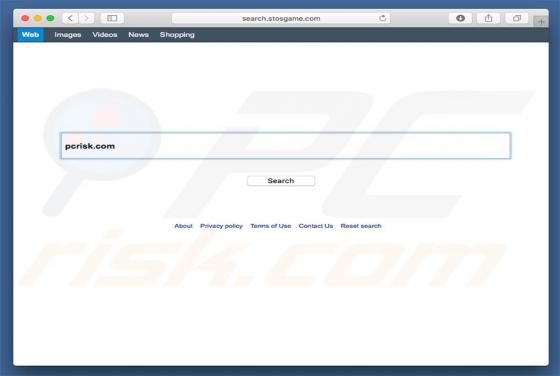 Search.stosgame.com Redirect (Mac)