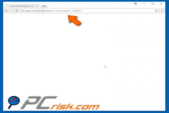 Onclickbright.com POP-UP Redirect