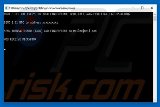 LittleFinger Ransomware