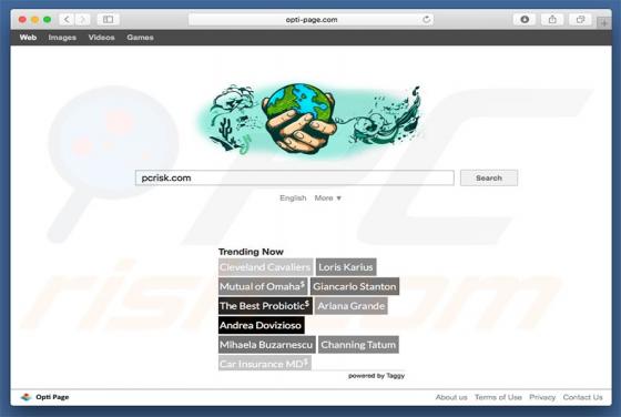 Opti-page.com Redirect (Mac)