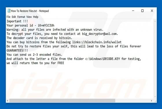 BI_D Ransomware