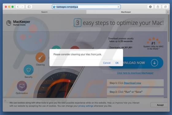 Loadoages.com POP-UP Redirect (Mac)
