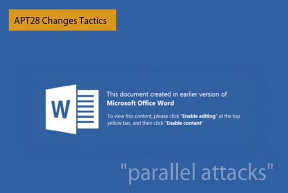 APT28 Changes Tactics