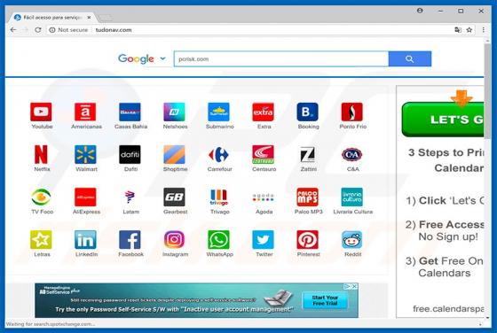 Tudonav.com Redirect
