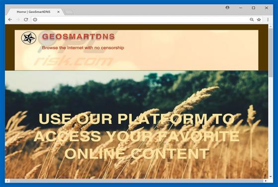 GeoSmartDNS Adware