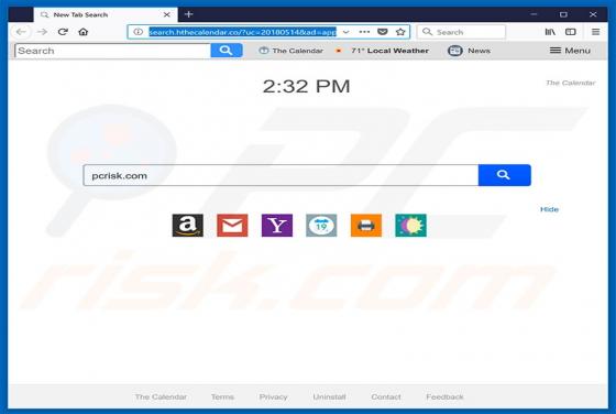 Search.hthecalendar.co Redirect