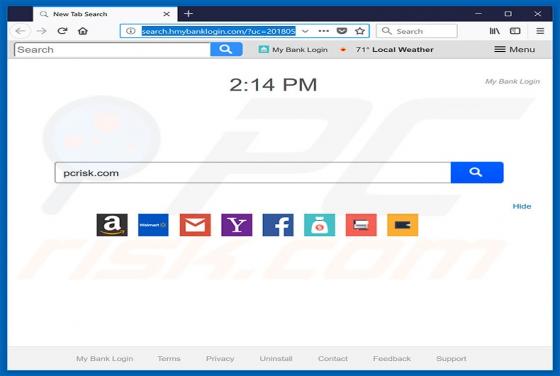 Search.hmybanklogin.com Redirect