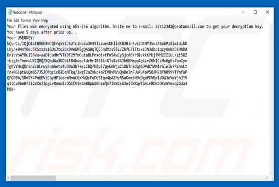 Zzz12 Ransomware
