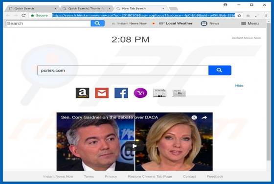 Search.hinstantnewsnow.co Redirect