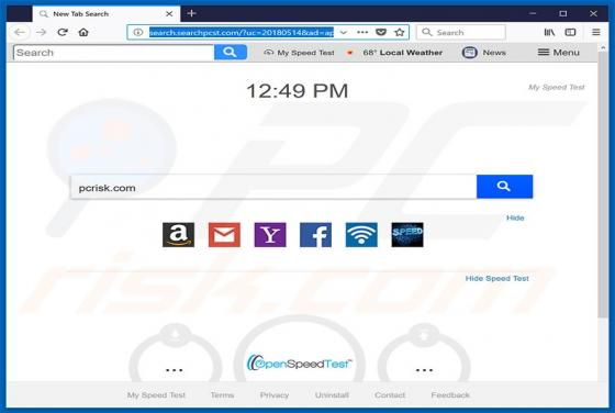 Search.searchpcst.com Redirect