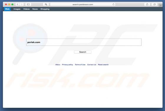 Search.pardessov.com Redirect (Mac)