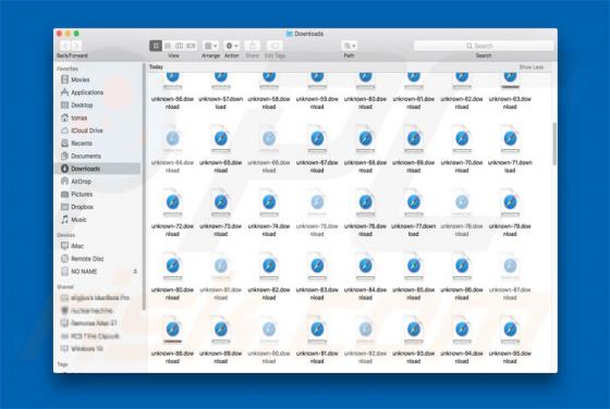 Unknown-1.download Virus (Mac)