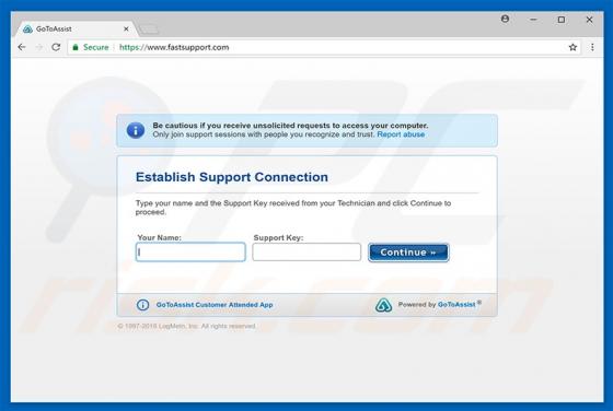 FastSupport.com Scam