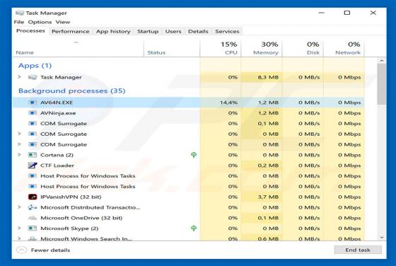 AV64N.EXE Trojan