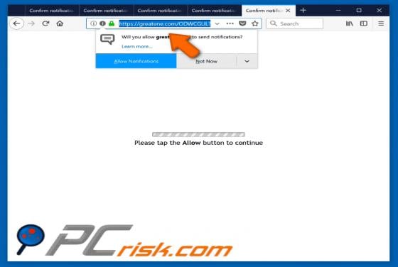 Greatene.com POP-UP Redirect