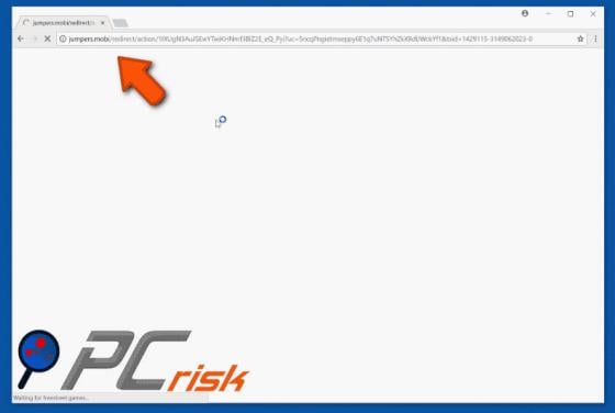Jumpers.mobi POP-UP Redirect