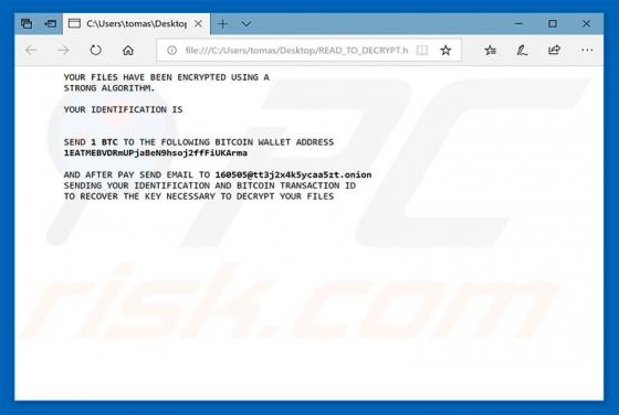 FileEncrypted Ransomware