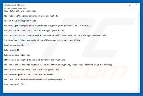 Like Ransomware