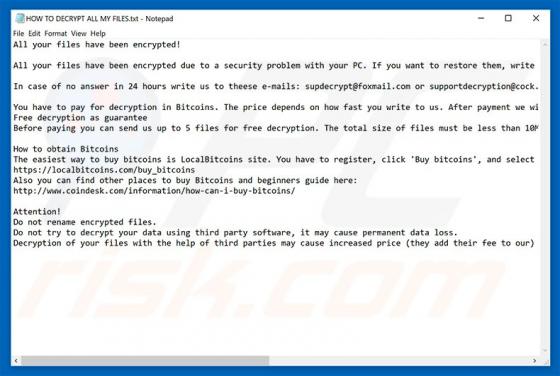Cryptes Ransomware
