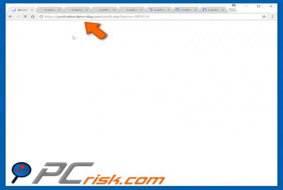 Syndication.dynsrvtbg.com POP-UP Redirect