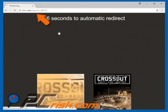 N0rm.site POP-UP Redirect