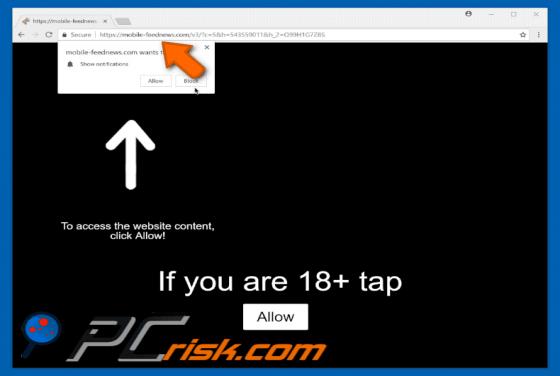 Mobile-feednews.com POP-UP Redirect
