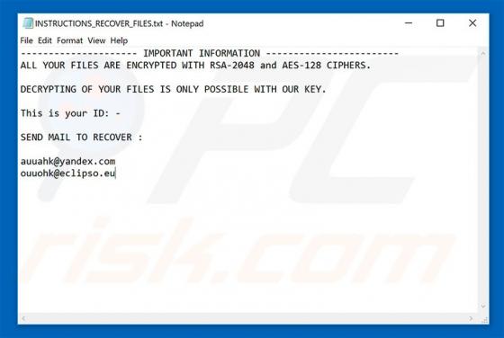RECOVERYOURFILES Ransomware