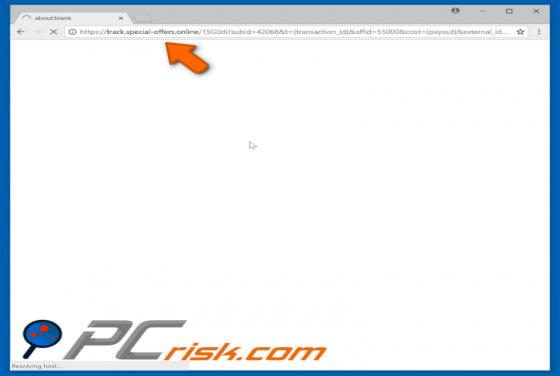 Special-offers.online POP-UP Redirect