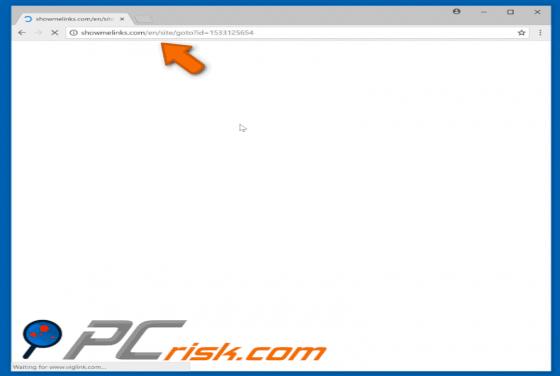 Showmelinks.com POP-UP Redirect