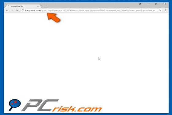 Kaymopk.com POP-UP Redirect