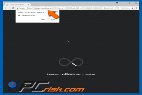 Videoommooth.com POP-UP Redirect