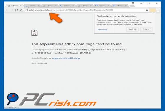Adk2x.com POP-UP Redirect