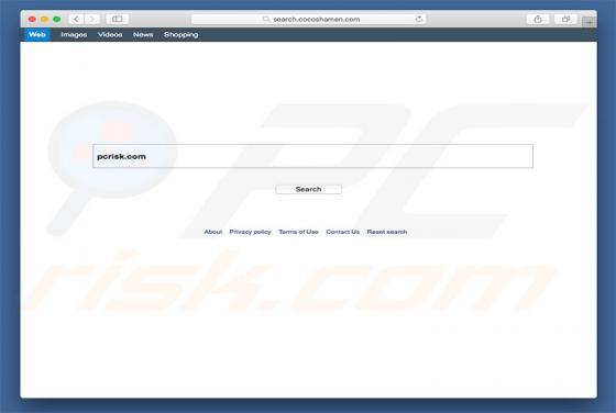 Search.cocoshamen.com Redirect (Mac)