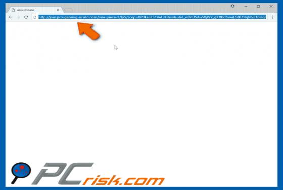 Join.pro-gaming-world.com POP-UP Redirect