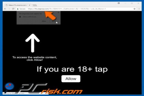 Umprow.com POP-UP Redirect