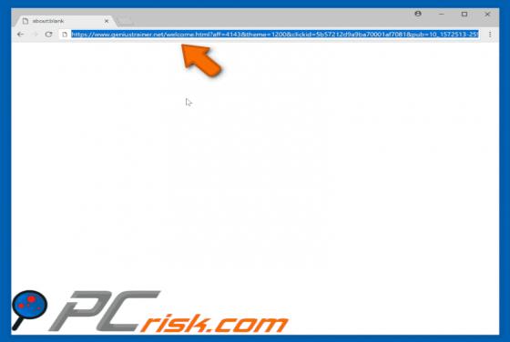 Geniustrainer.net POP-UP Redirect