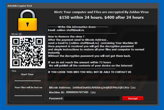 ZOLDON Ransomware