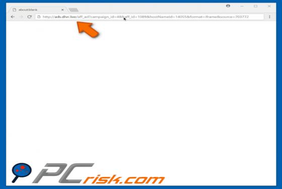 Ads.dlvr.live POP-UP Redirect