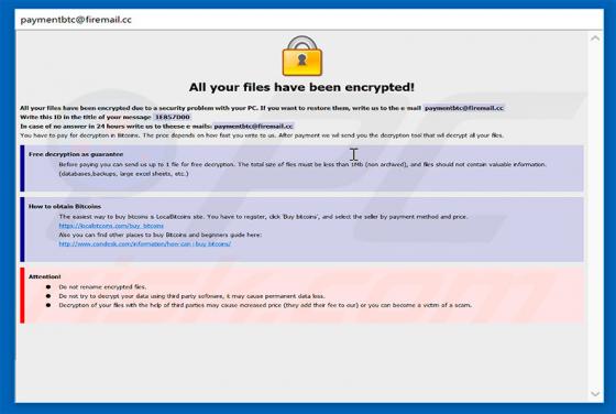 Cmb Dharma Ransomware