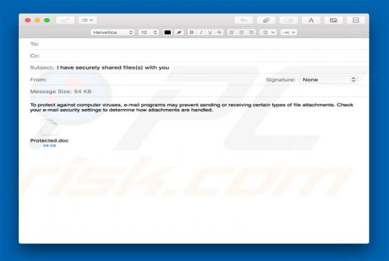 Microsoft Rights Management Email Virus
