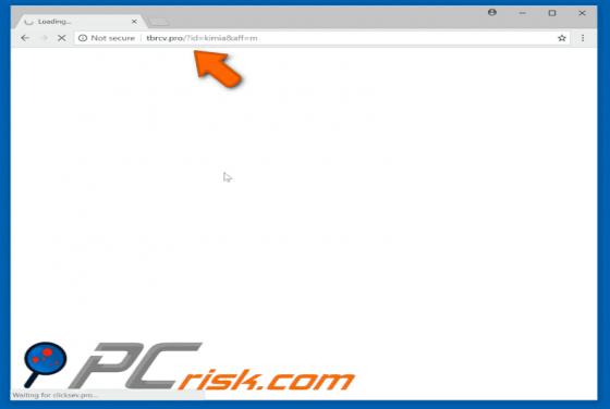 Tbrcv.pro POP-UP Redirect