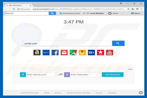 Search.searchgmfs1.com Redirect