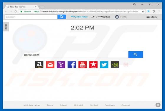 Search.hdownloadmyinboxhelper.com Redirect