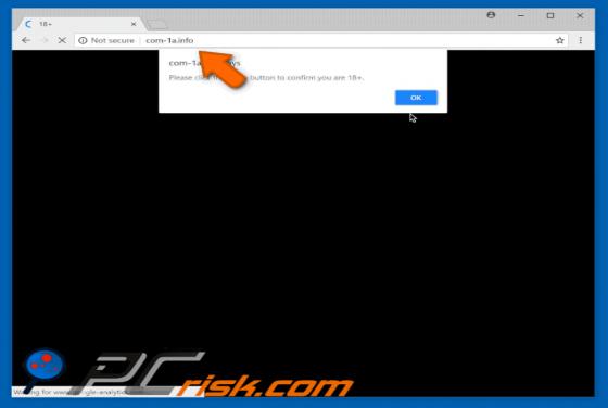 Com-1a.info POP-UP Redirect