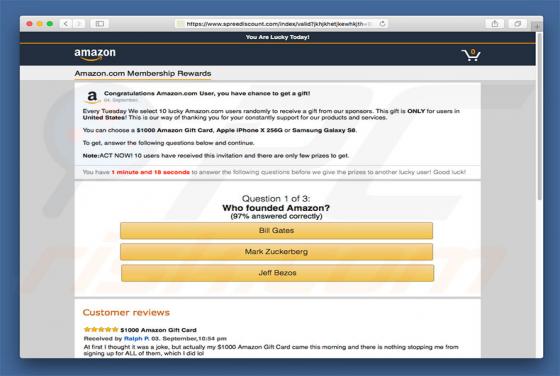 Spreediscount.com POP-UP Redirect (Mac)