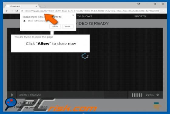 Tleads.pro POP-UP Redirect